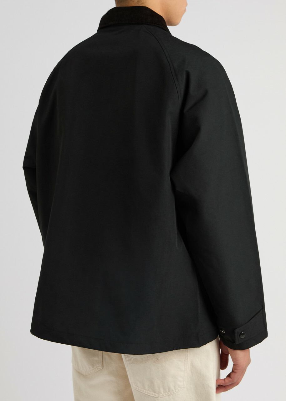 Carhartt Wip Clayton Hooded Nylon Jacket Black Carhartt WIP