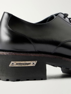 Balenciaga - Venom Leather Derby Shoes - Black