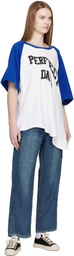 UNDERCOVER White & Blue UC1E8805-2 'Perfect Day' T-shirt