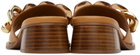 See by Chloé Tan Monyca Heeled Mules
