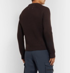 Maison Margiela - Ribbed Wool Sweater - Brown