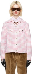 Ernest W. Baker Pink Check Jacket