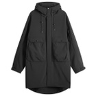 C.P. Company Men's C.P. Shell-R Hooded Parka Jacket in Black