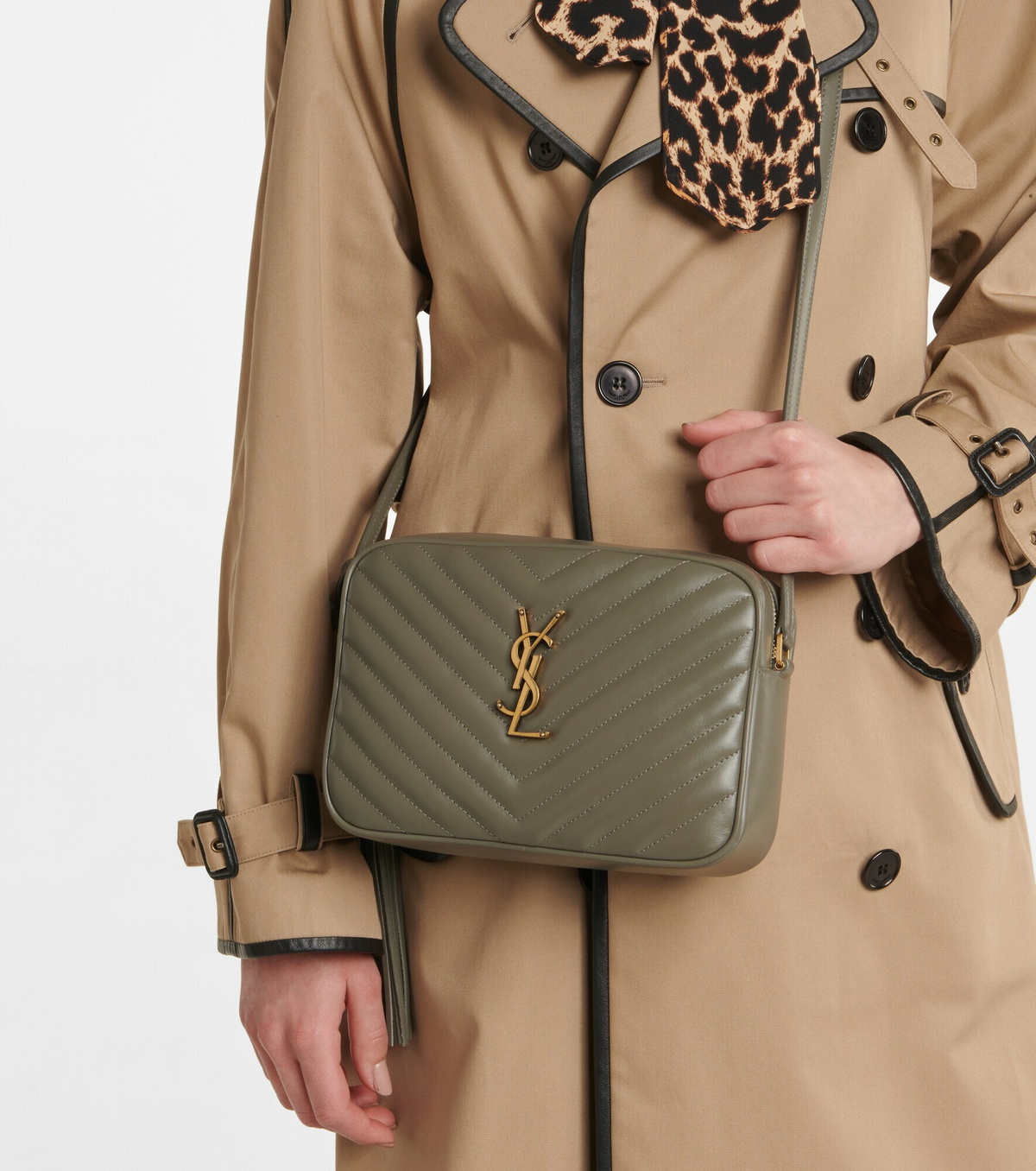 Saint Laurent Lou Camera leather crossbody bag Saint Laurent