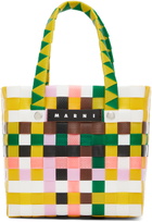 Marni Kids Multicolor Micro Basket Tote