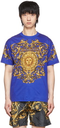 Versace Jeans Couture Blue Cotton T-Shirt