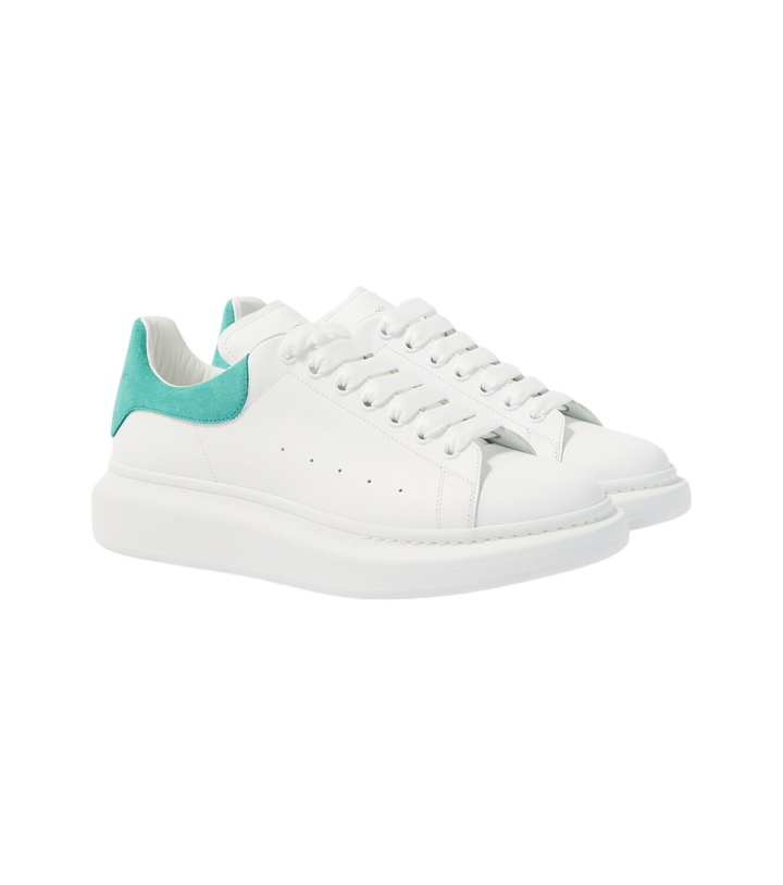 Photo: McQueen Oversized leather sneakers