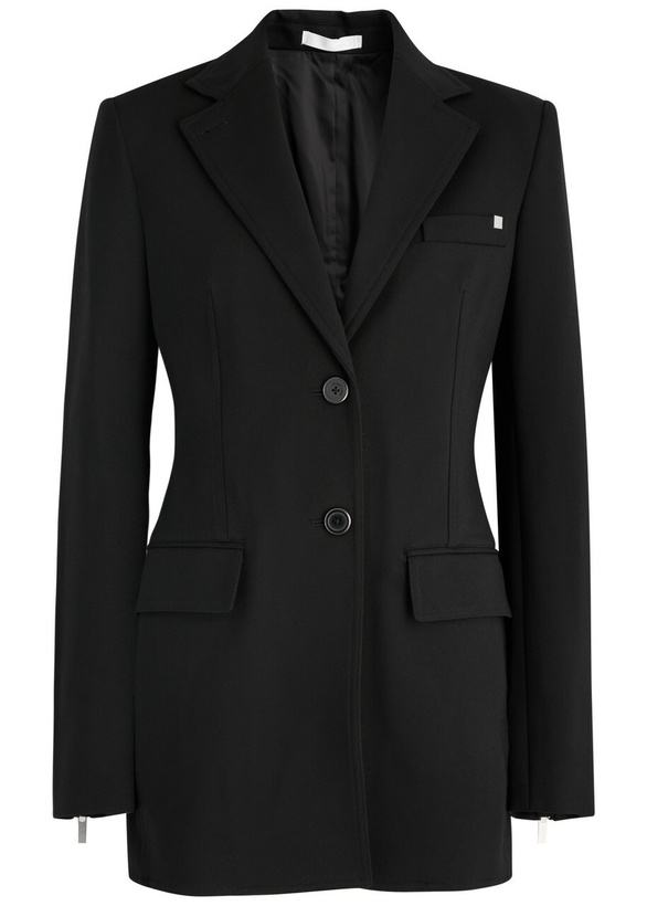 Photo: Helmut Lang Stretch-jersey Blazer Black