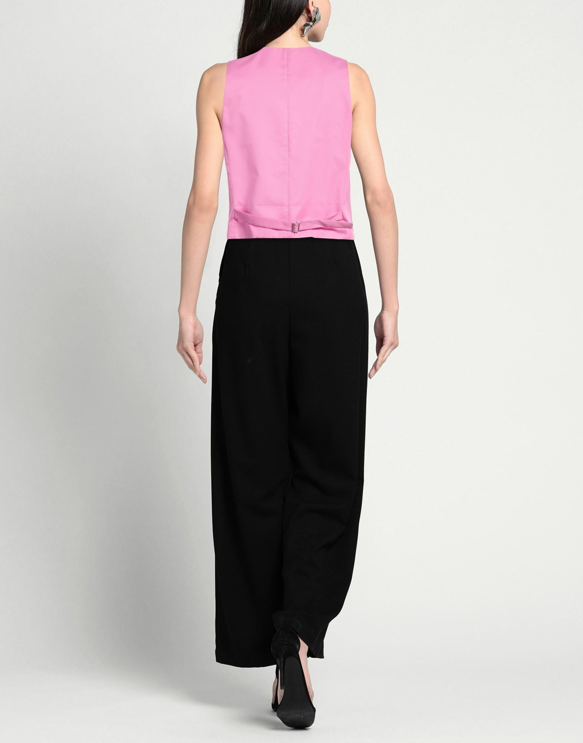 The Andamane Womens Tailored Vest in Pink