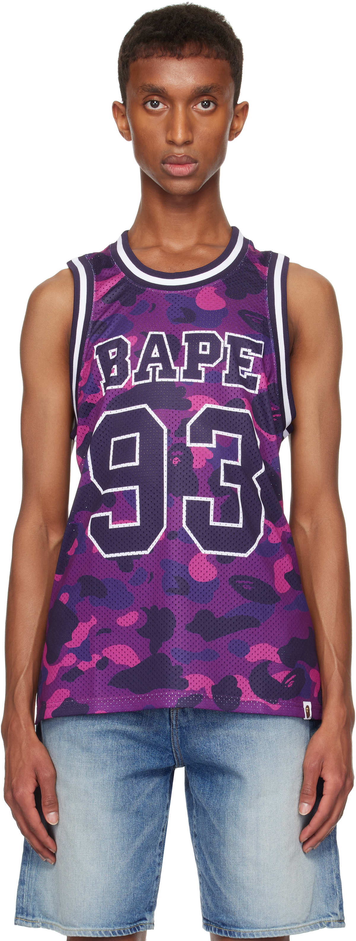 BAPE Green 1st Camo 'Bape Sta' Tank Top A Bathing Ape