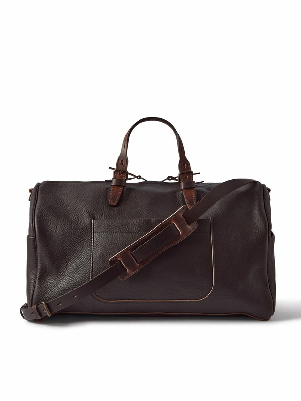 Photo: Bleu de Chauffe - Full-Grain Leather Weekend Bag