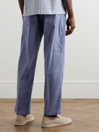 Altea - Walter Straight-Leg Stretch Lyocell and Cotton-Blend Denim Trousers - Blue