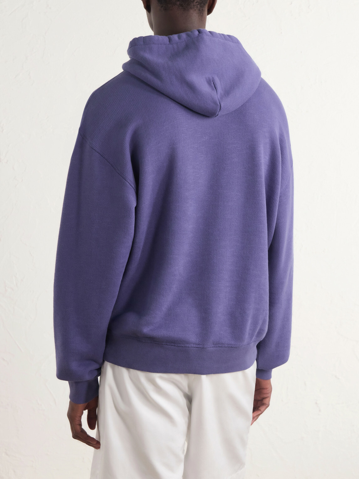 Aimé Leon Dore - Marina Cotton-Jersey Hoodie - Blue