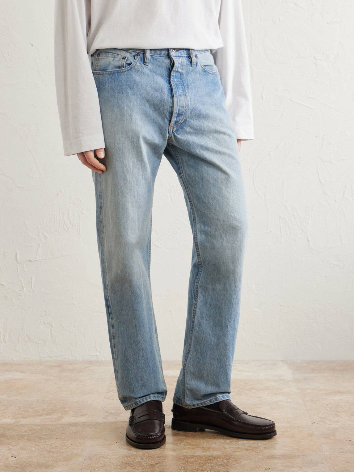 3sixteen - CS-100xv Straight-Leg Selvedge Jeans - Blue
