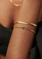 Missoma September Birthstone 18kt Gold Vermeil Bracelet - One Size