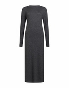 Manila Grace Womens Midi dress in Grey