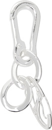 Martine Ali Silver Bias Keychain