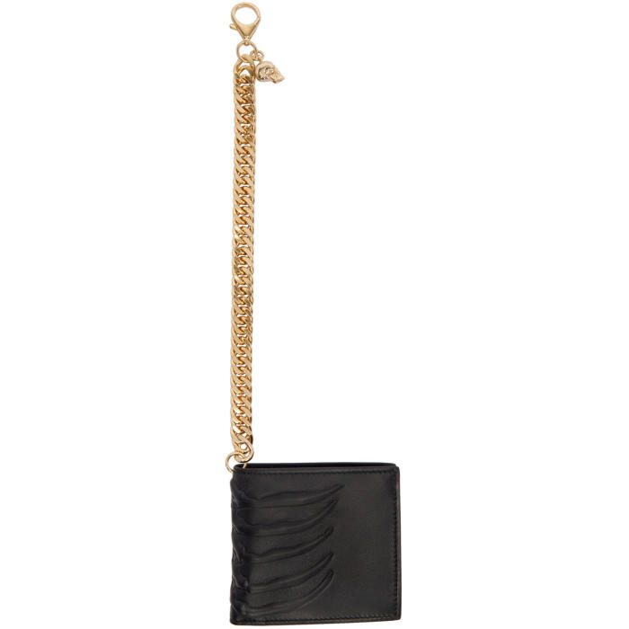 Photo: Alexander McQueen Black Rib Cage Chain Wallet