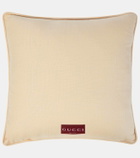 Gucci GG jacquard cushion