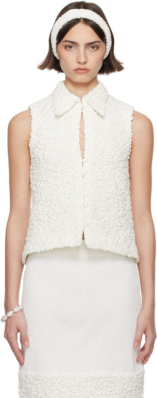 Photo: SUPER YAYA SSENSE Exclusive Bridal Capsule Buttoned Shirt