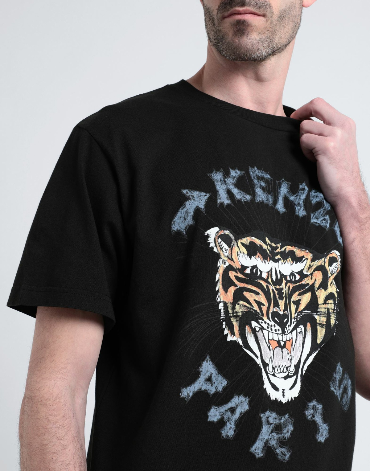 Kenzo Mens T-shirt in Black