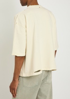 Willy Chavarria Buffalo Printed Cotton T-shirt White