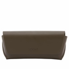 Loewe Eyewear Women's Loewe Curvy Acetate Glasses in Shiny Dark Green 