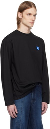 ADER error Black Sig; TRS Tag 01 LS T-shirt