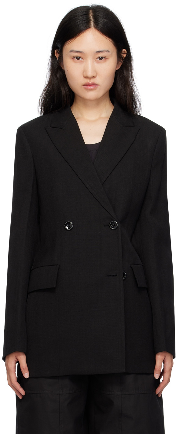 Jil Sander Black Tailored Blazer Jil Sander