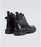 Dries Van Noten Leather combat boots