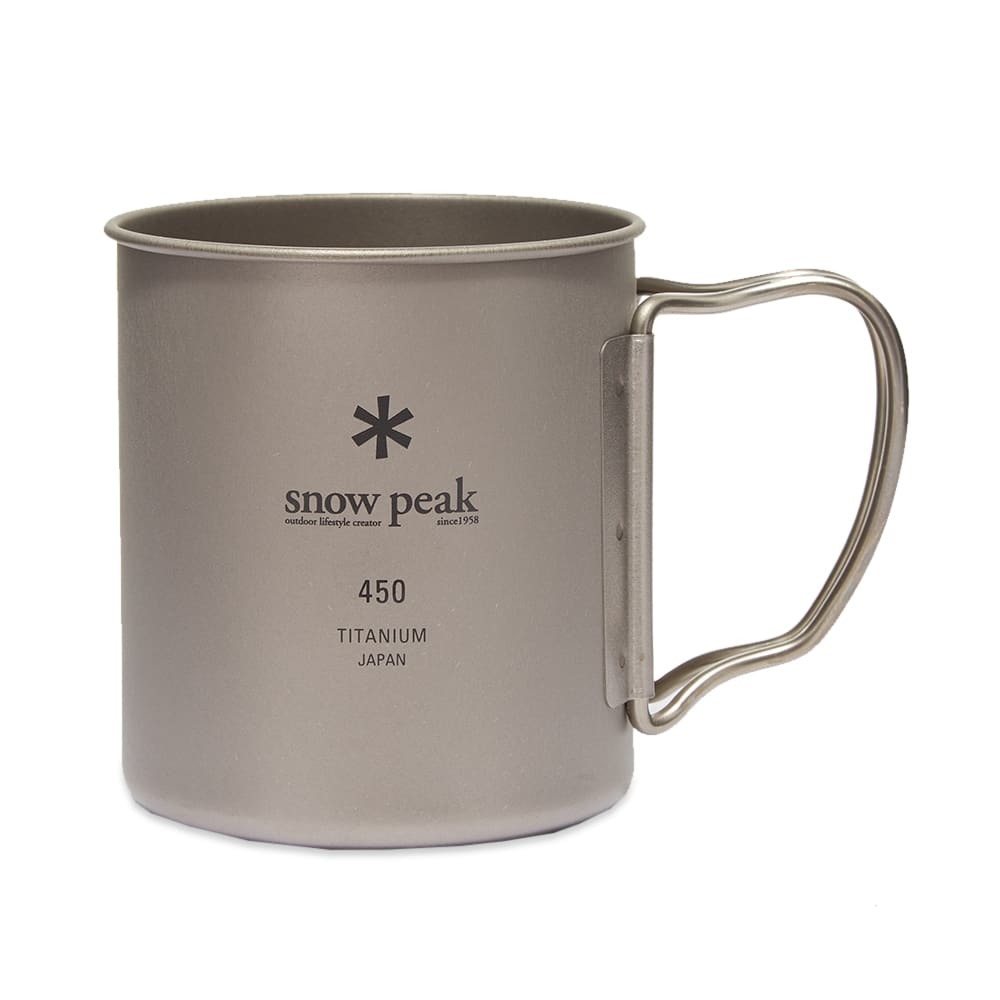 Snow Peak x TONEDTROUT Titanium Single Wall Mug Snow Peak