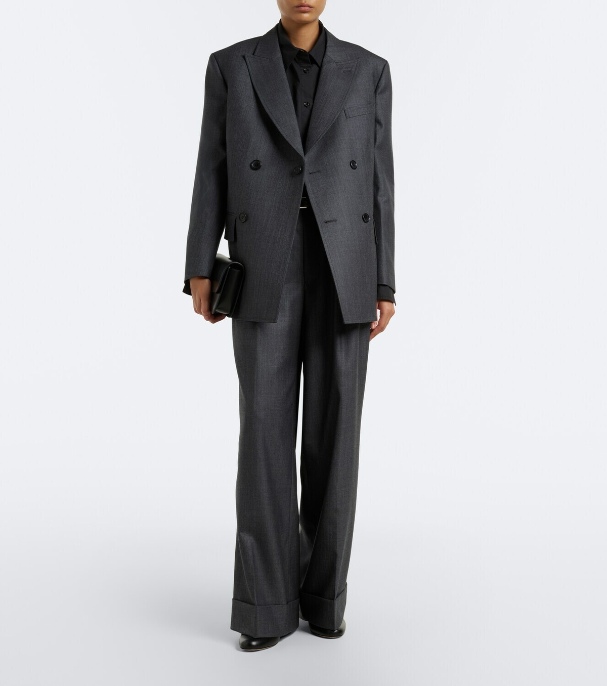 Junya Watanabe Double-breasted wool blazer