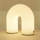 ferm LIVING Vuelta Portable Lamp in White 