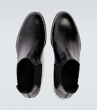 Giorgio Armani Leather Chelsea boots