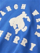 Cherry Los Angeles - Logo-Appliquéd Cotton-Jersey Zip-Up Hoodie - Blue