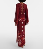 Cala de la Cruz Odele printed maxi dress