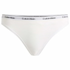 Calvin Klein Women's Icon Bikini Brief - 3 Pack in Black/White/Animal Mirror Oxford Tan