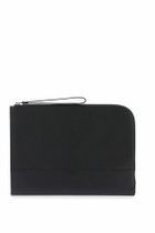 VALEXTRA leather document holder Black