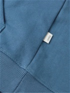 Onia - Cotton-Blend Jersey Hoodie - Blue