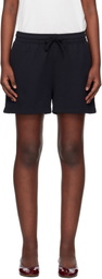 Maison Kitsuné Black Baby Fox Patch Regular Jog Shorts