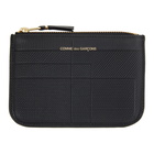 Comme des Garcons Wallets Black Intersection Continental Wallet