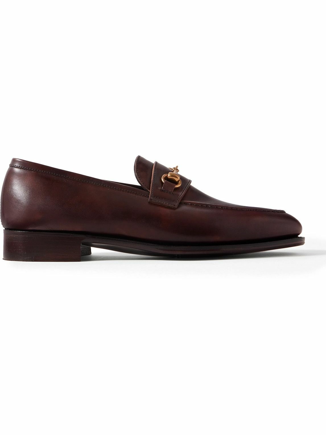 Photo: George Cleverley - Colony Horsebit Leather Loafers - Brown