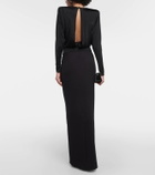 Alexandre Vauthier Draped jersey top