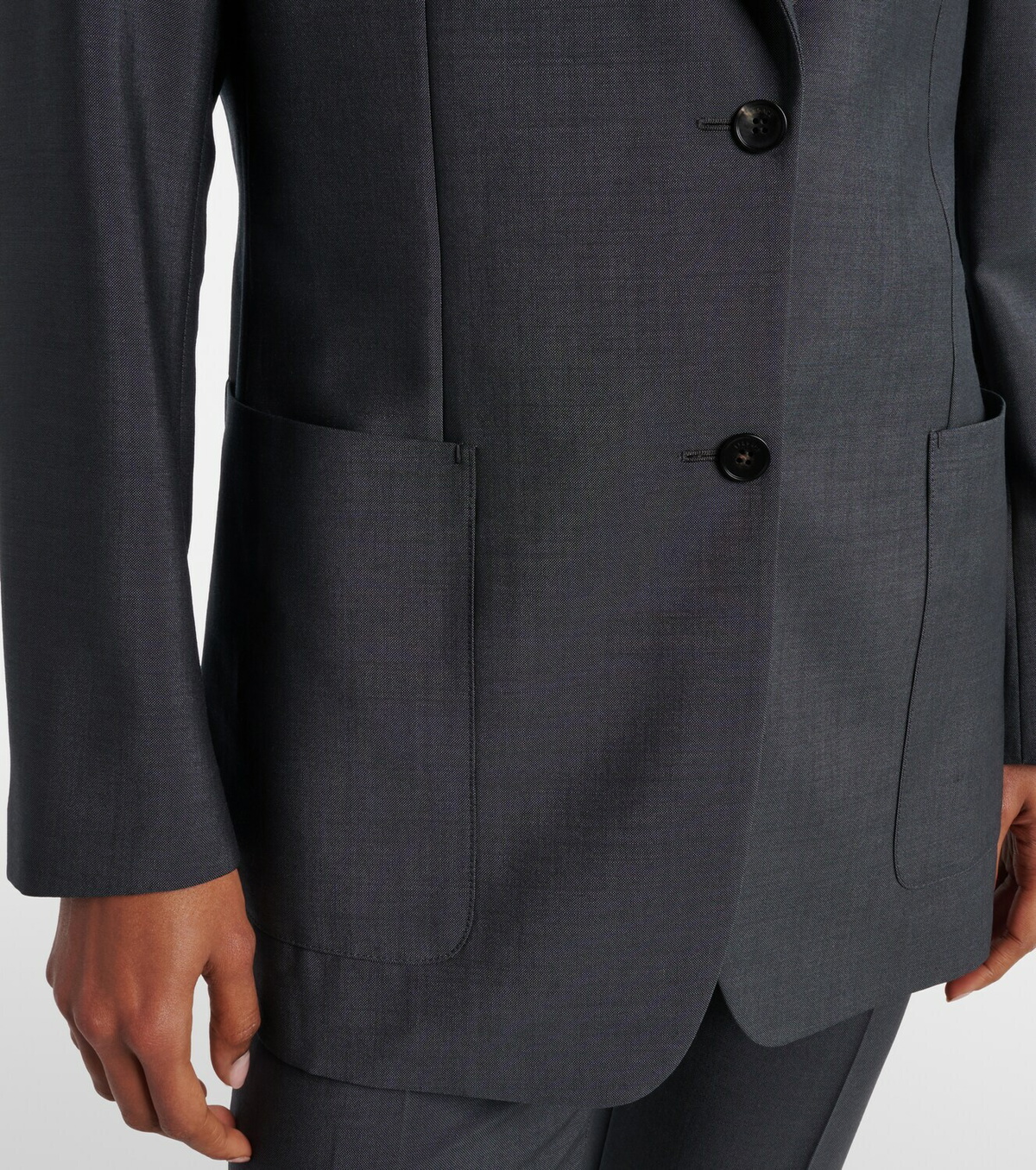 Versace Medusa wool and mohair blazer