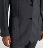 Versace Medusa wool and mohair blazer