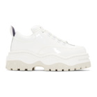 Eytys White Patent Angel Sneakers