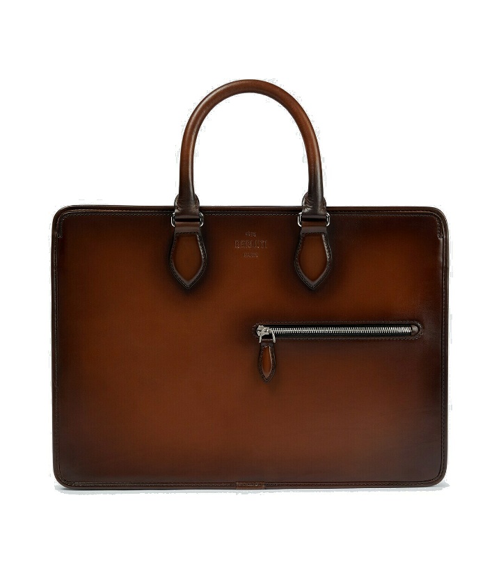 Photo: Berluti Un Jour leather briefcase