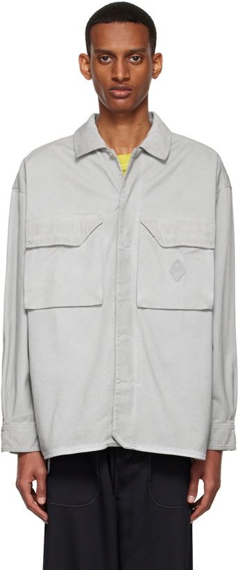 Photo: A-COLD-WALL* Gray Cotton Shirt
