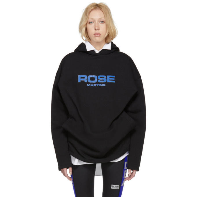 Photo: Martine Rose Black Collapsed Hoodie