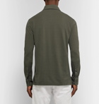 Rubinacci - Cotton-Piqué Polo Shirt - Men - Army green